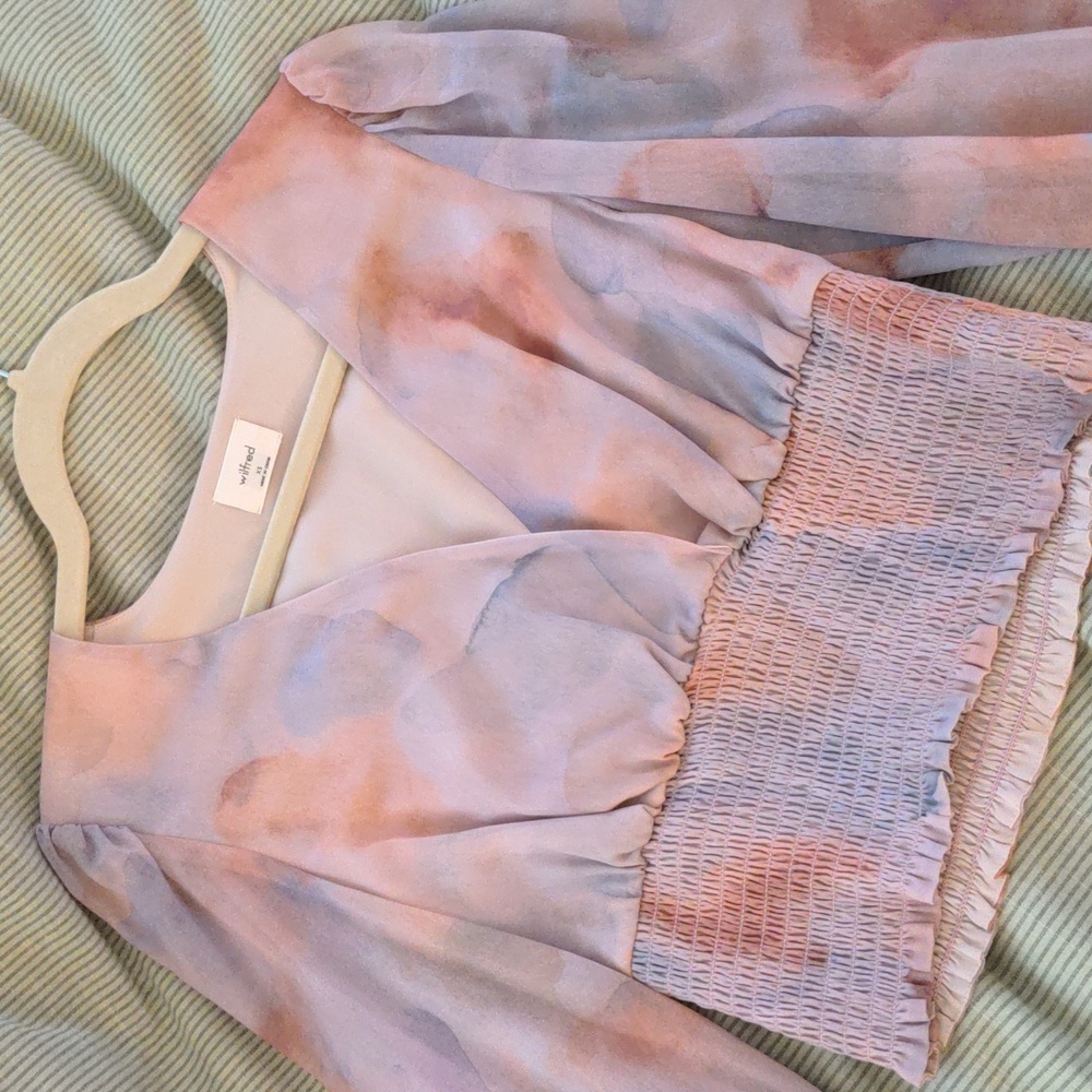 Aritzia Wilfred Wistful Blouse
